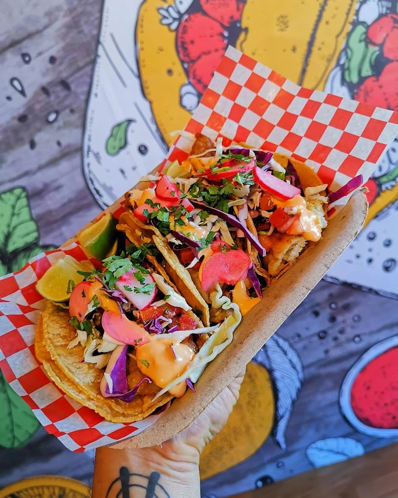 Best diablo shrimp tacos in Calgary, AB